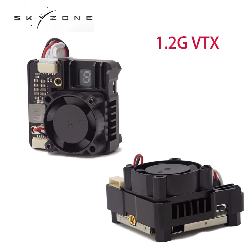 SKYZONE VTX 1.2G 2.5W 56CH Video Transmitter High Power TX1225 with CNC shell Support 5G for FPV Long Range Fixed-wing RC Drones