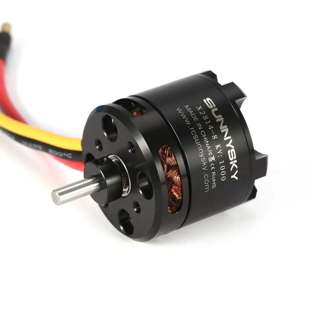 1PC Original SUNNYSKY X2814 900KV 1000KV 1100KV 1250KV External Rotor Brushless Motor for RC 3D fixed-wing Aircraft Airplanes 4