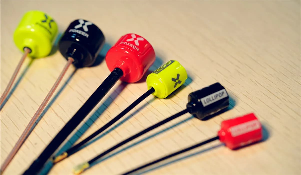 Upgraded Version Foxeer Antenna MICRO Lollipop V4  FPV Antenna 5.8G 2.3Dbi Omni RHCP SMA RPSMA UFL MMCX For FPV Racing Drone 4