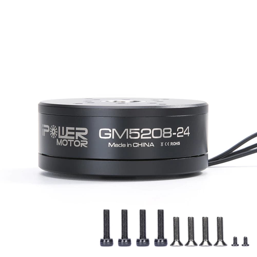iFlight iPower GM5208-12 GM5208-24 Brushless Gimbal Motor 12.6mm Shaft UAV pod 5