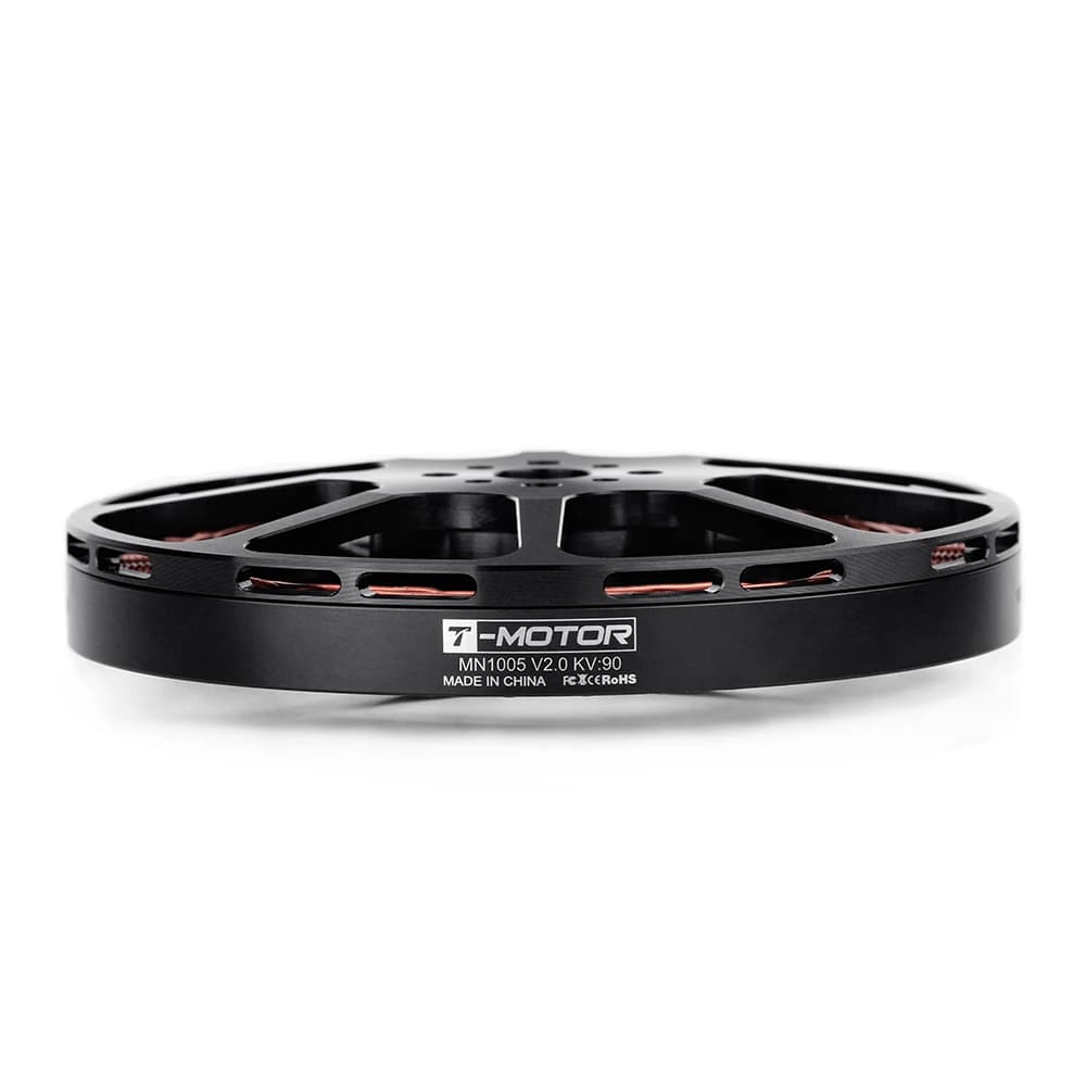 T-MOTOR MN1005 V2.0 KV90 Ultralight aircraft engine big thrust Antigravity 1005 V2.0 Brushless motor 11.5g/W at 3kg 2