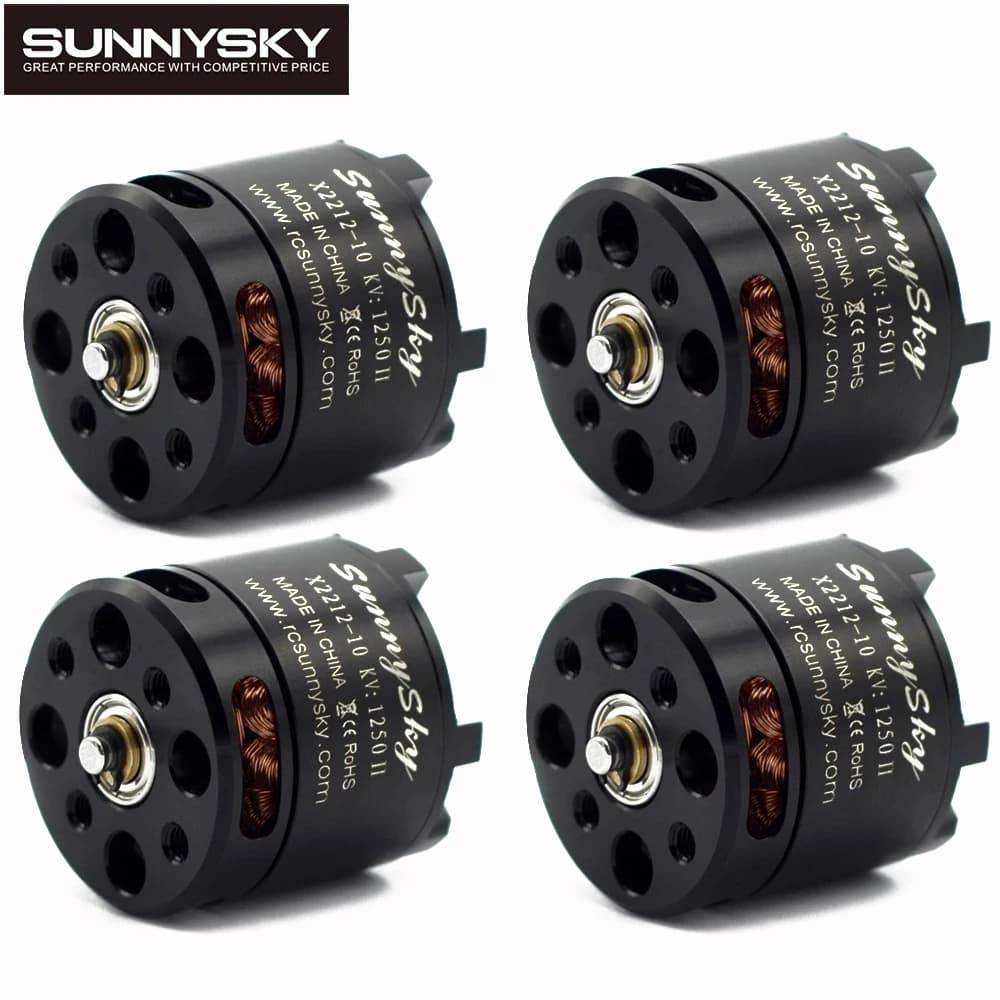 Sunnysky X2212 980KV/1250KV/KV1400/2450KV 2-4S Brushless Motor (Short shaft) For RC Multi-rotor Aircraft Aerobatic Quadcopter 6