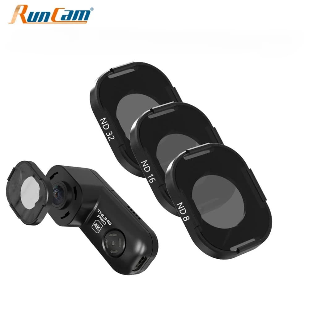 RunCam Thumb Pro 4K V2 New Version Bigger FOV HD Camera 16g Bulit-in Gyro Filter FPV Camera for FPV Racing Recording 4
