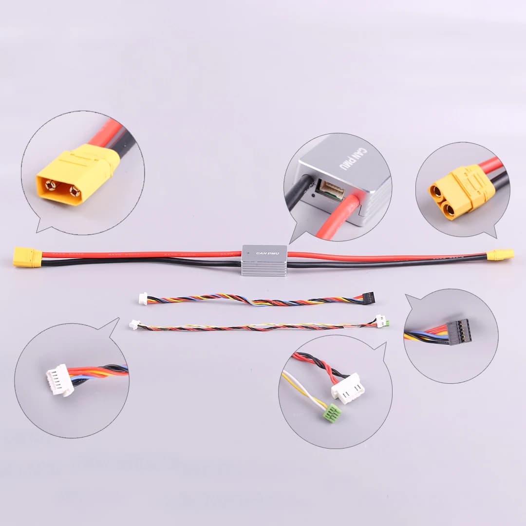 CUAV CAN PMU/UAV CAN Bus Digital High-Precision Voltage And Current Detection APM/PX4 Open Source 6