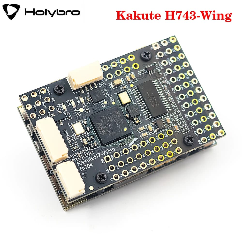 Holybro Kakute H743-Wing Flight Controller Supports INAV/ Ardupilot BMP280 Barometer 3-8S LIPO for Fixed Wing & VTOL FPV Drone