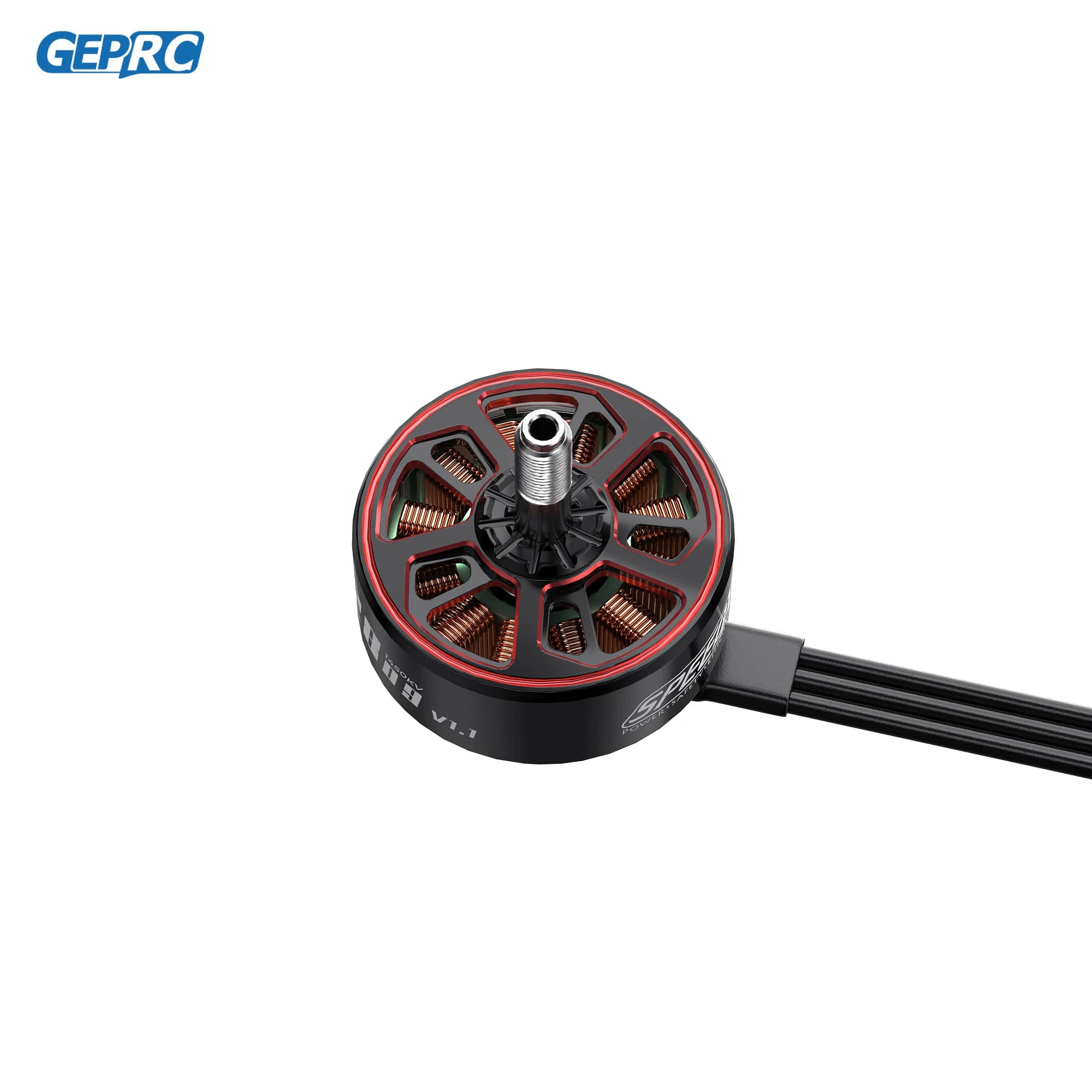 GEPRC SPEEDX2 2809 V1.1 Motor Brushless Black with 7/8 Inch MOZ7 RC FPV Racing Drone Multicopter Accessories 5