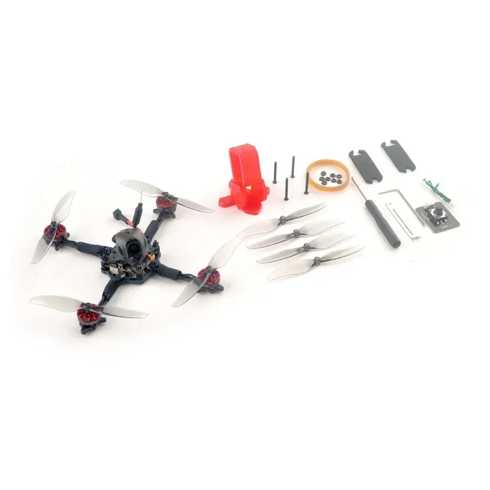 HappyModel Crux3 1S ELRS - 3inch FPV Drone Toothpick Quadcopter F4 2G4 Built-in SPI ELRS 2.4G Caddx Ant EX1202.5 KV11500 6