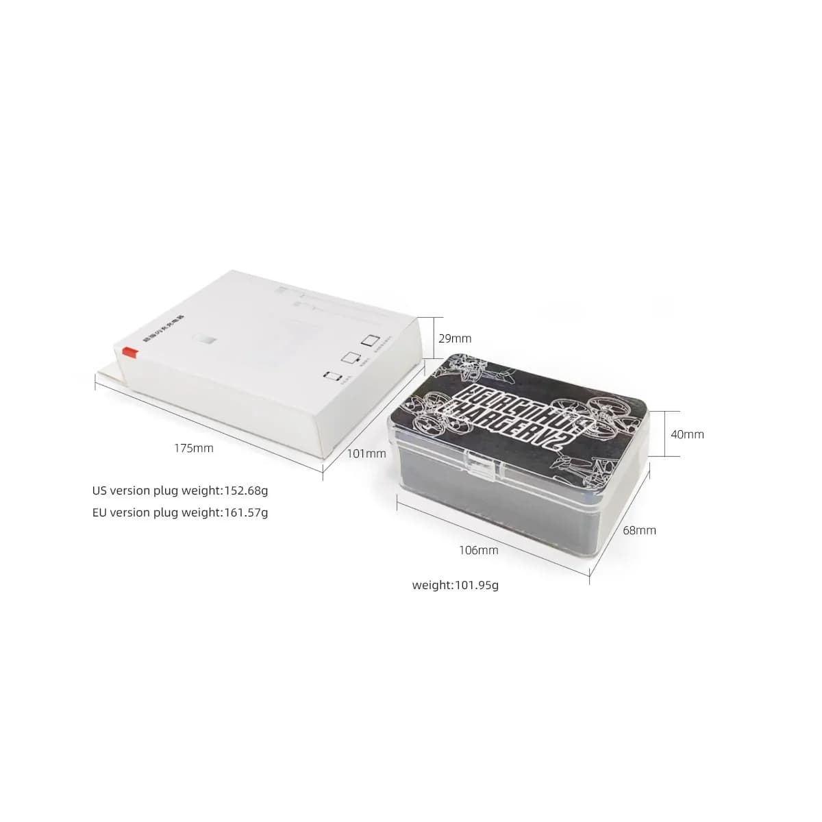 1s 6-way Parallel Charging Board Lipo/lihv Charger Hglrc Thor 1s Charger V2 Compatible With Ph2.0 Bt2.0 A30 Mx20 Connector 4