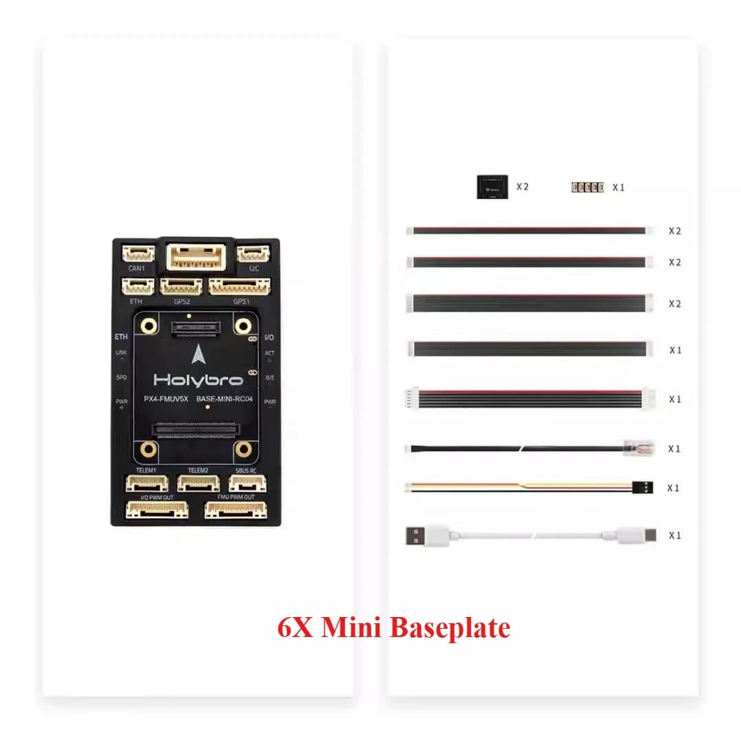 Newest Holybro Pixhawk 6X Flight Controller Standard / MINI Version Barometer / Gary 32 Bit Arm For Airplane Quadcopter 2