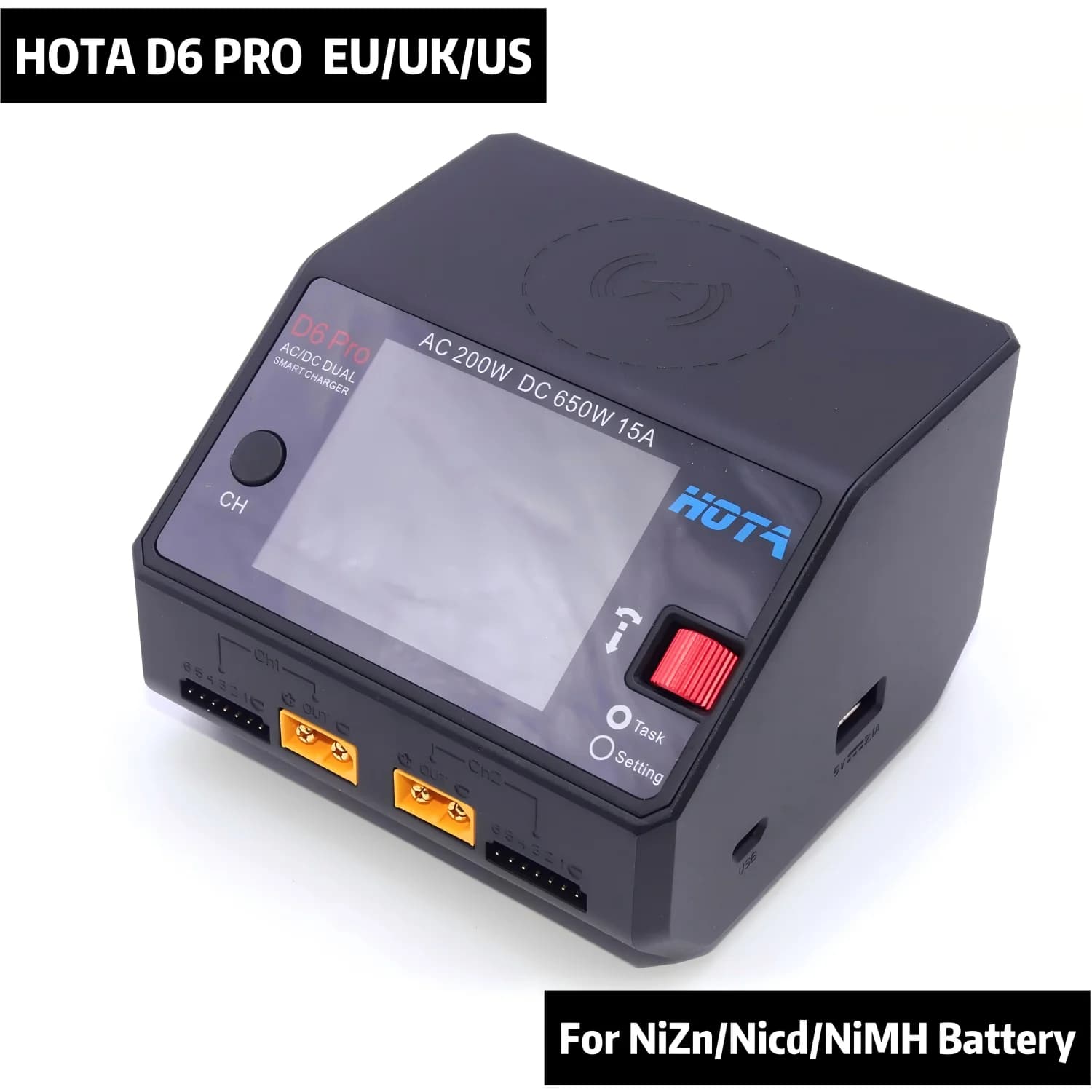 HOTA D6 PRO DC 6.5-30V AC100-240V battery charger ，balanced battery charger，charger dc，hota d6 dcbattery charger charger hota 2