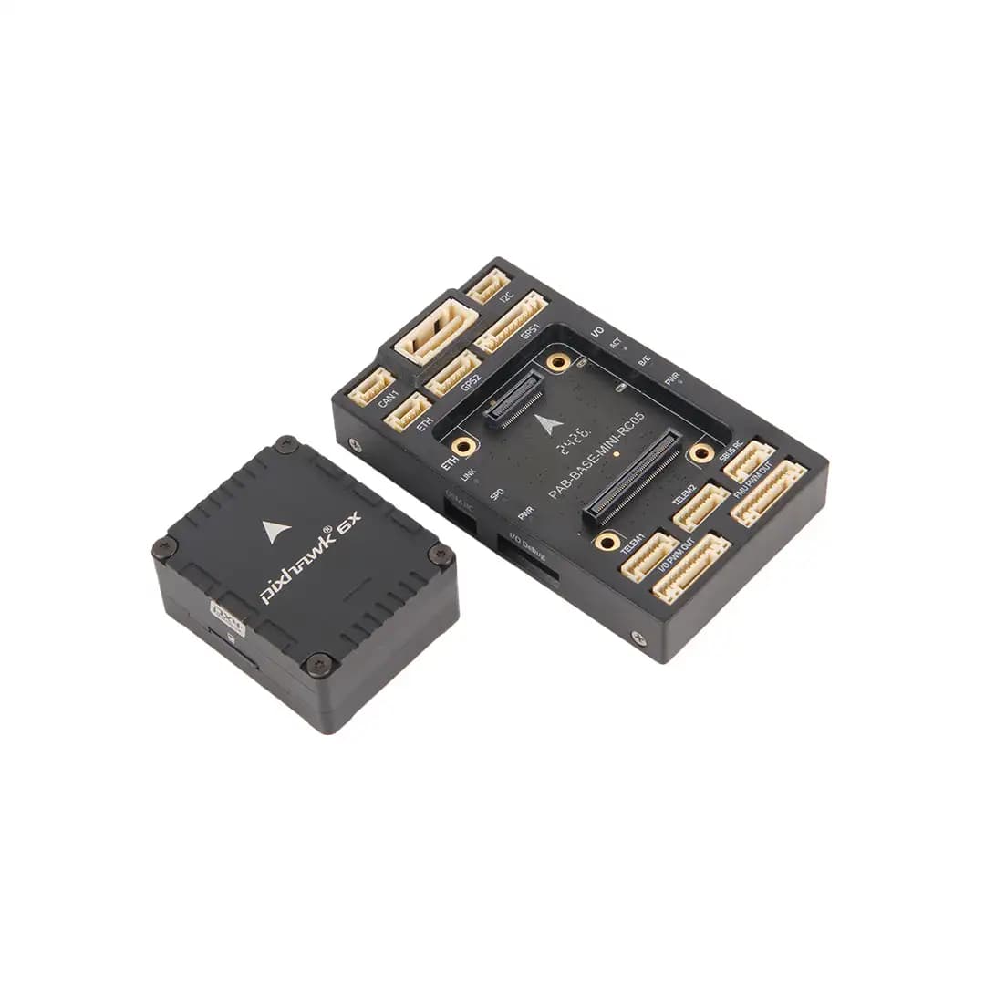 HolyBro Pixhawk 6X (ICM-45686) - Mini Pixhawk Baseboard & PM02D Power Module - SKU: 11073+18074+15011 2