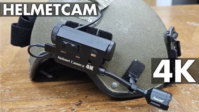 RunCam Helmet Camera 4K Face Mask Recorder Airsoft Recording Long Battery Life 1920*1080 60fps Built-in Wifi 3