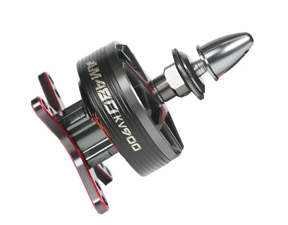 T-MOTOR AM480 Brushless Motor KV600 KV650 KV900 For RC Fixed-wing Airplane Drone 3