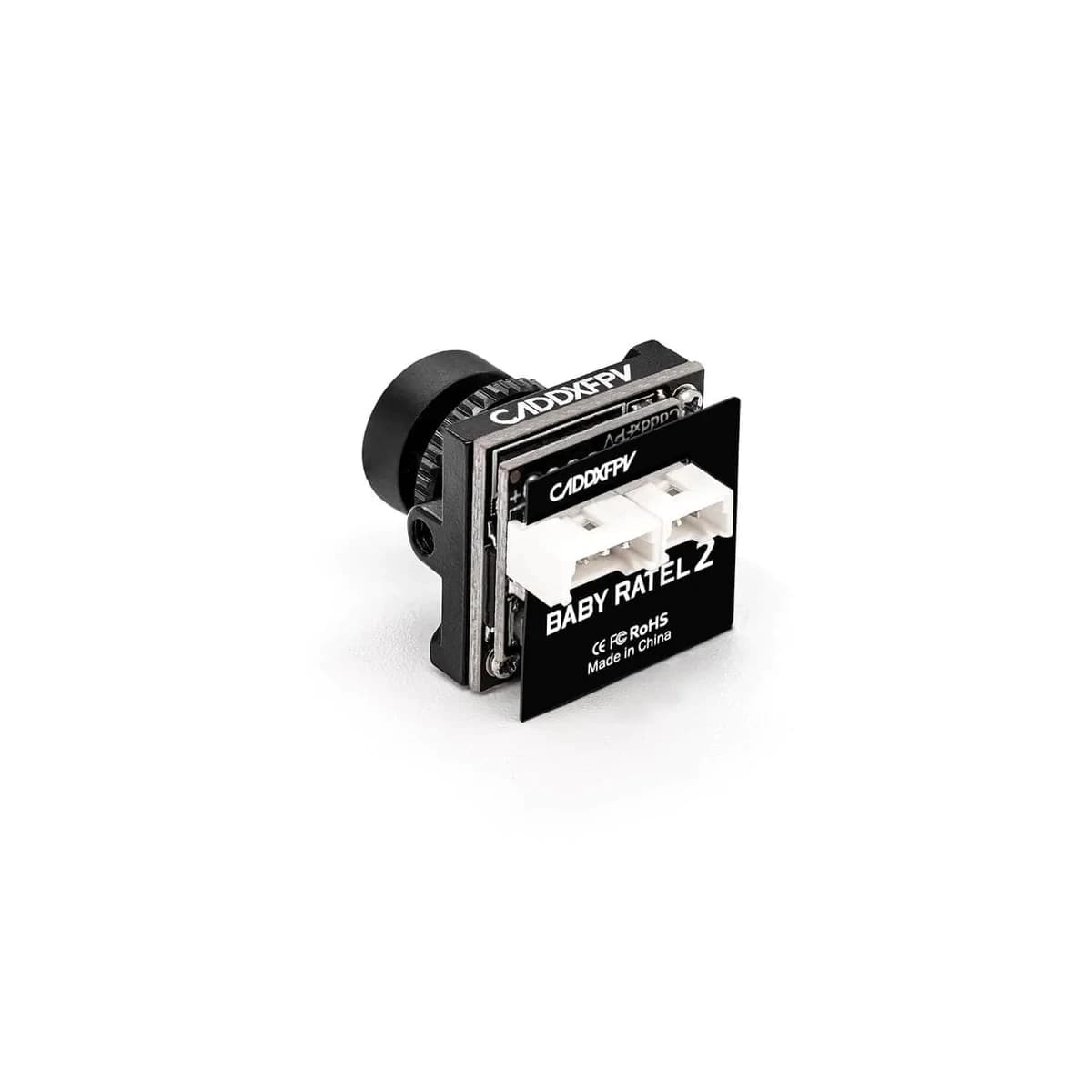 Caddx Baby Ratel 2 FPV Analog Camera with 1/1.8Inch Starlight HDR Sensor 165° FOV 1200TVL Low Latency Day and Night for RC Drone 3