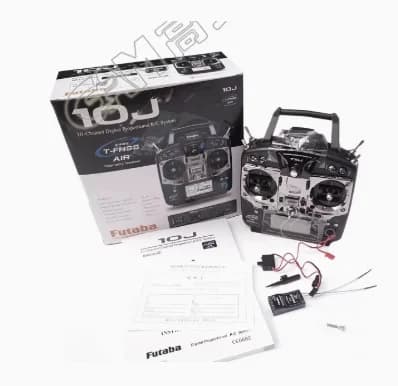 Original NEW in box Futaba T10J 10J 10-Channel 2.4GHz 2.4G Air T-FHSS S-FHSS Radio Transmitter R3008SB receiver  TX RX for RC