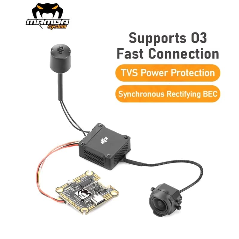 Diatone  MAMBA F405MK2 Betaflight Flight Controller w/F40 40A F50A 50A 3-6S DSHOT600 ESC for FPV Racing Drone RC Models 3