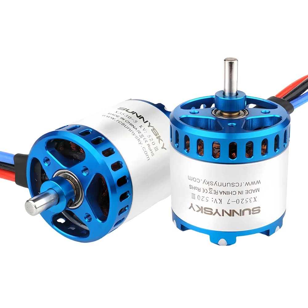 SUNNYSKY X3520-III X3530-III 560KV Brushless Motor with Box for RC Quadcopter Airplanes Fixed Wing Plane O 6