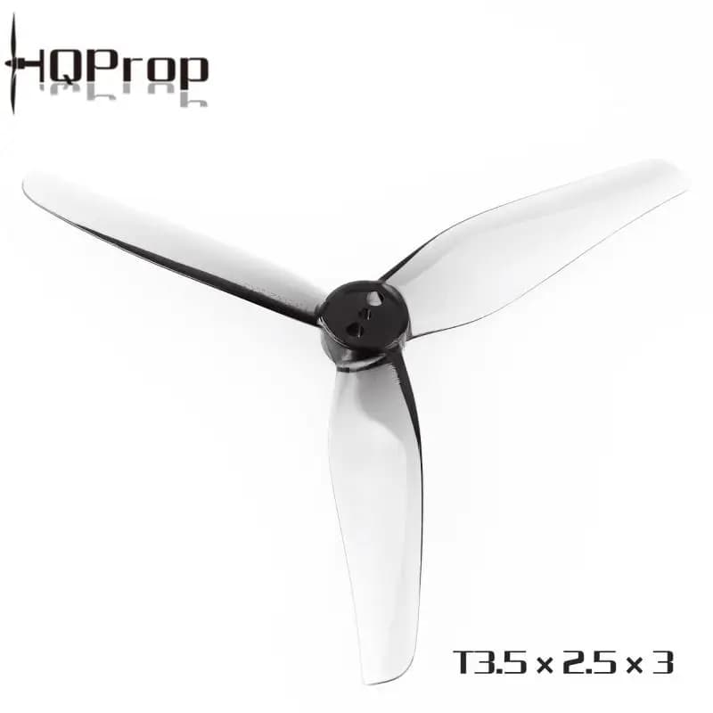 10Pairs HQProp T3.5X2.5X3 3.5inch Propeller 3525 1.5mm Shaft 3-Blade Props For iFlight iH3 RC DIY FPV Racing Drone HQ Prop 3
