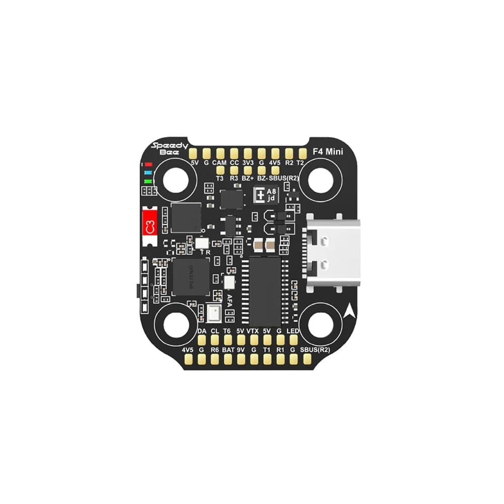 SpeedyBee F405 Mini BLS 35A 20x20 Stack F405 Mini Flight Controller BLS 35A Mini V2 4-in-1 BLHeli_S J-H-40 ESC FPV Free Racing 6