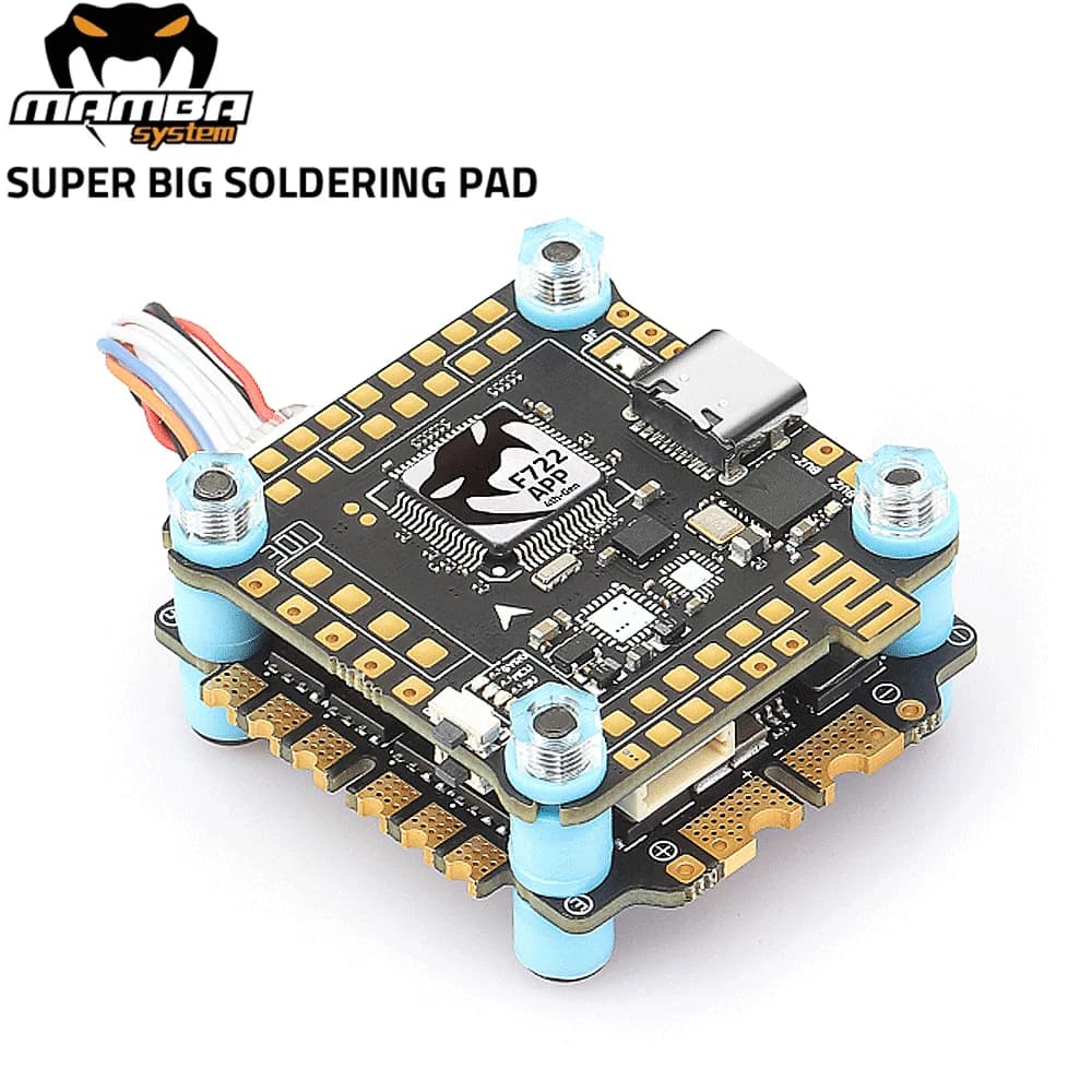DIATONE MAMBA MK4 F722 Flight Controller ICM42688P W/ AM32  F55 / F65_128K 4in1 ESC Dshot 300/600/1200 for RC FPV Racing Drone