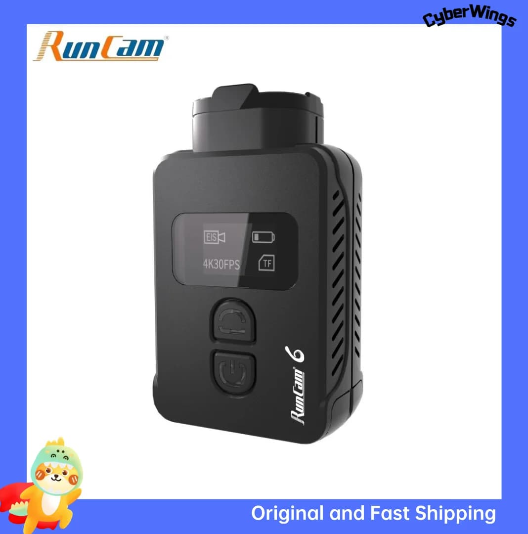 Original RunCam 6 4K Digital Camera for FPV Airsoft Games Recording 5