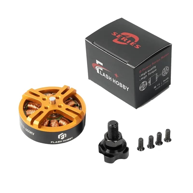 FlashHobby D4215 Brushless Motor 650KV 2.3kg Thrust 3-6s Mutirotor Motor for RC Multirotor Multicopter FPV Drone 6
