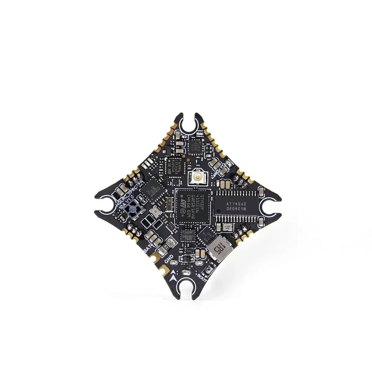 HGLRC SPECTER 10A 1-2S AIO - F411 Flight Controller BLHELIS 10A 5.8G 400mW VTX SPI ELRS 2.4G RX 3