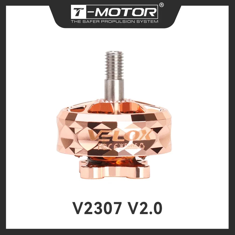 T-MOTOR V2307 V2 T-HOBBY 5"Freestyle Fpv Racing Drone Motor 4-6S KV1950/KV2550 Brushless Motor For FPV Freestyle Version