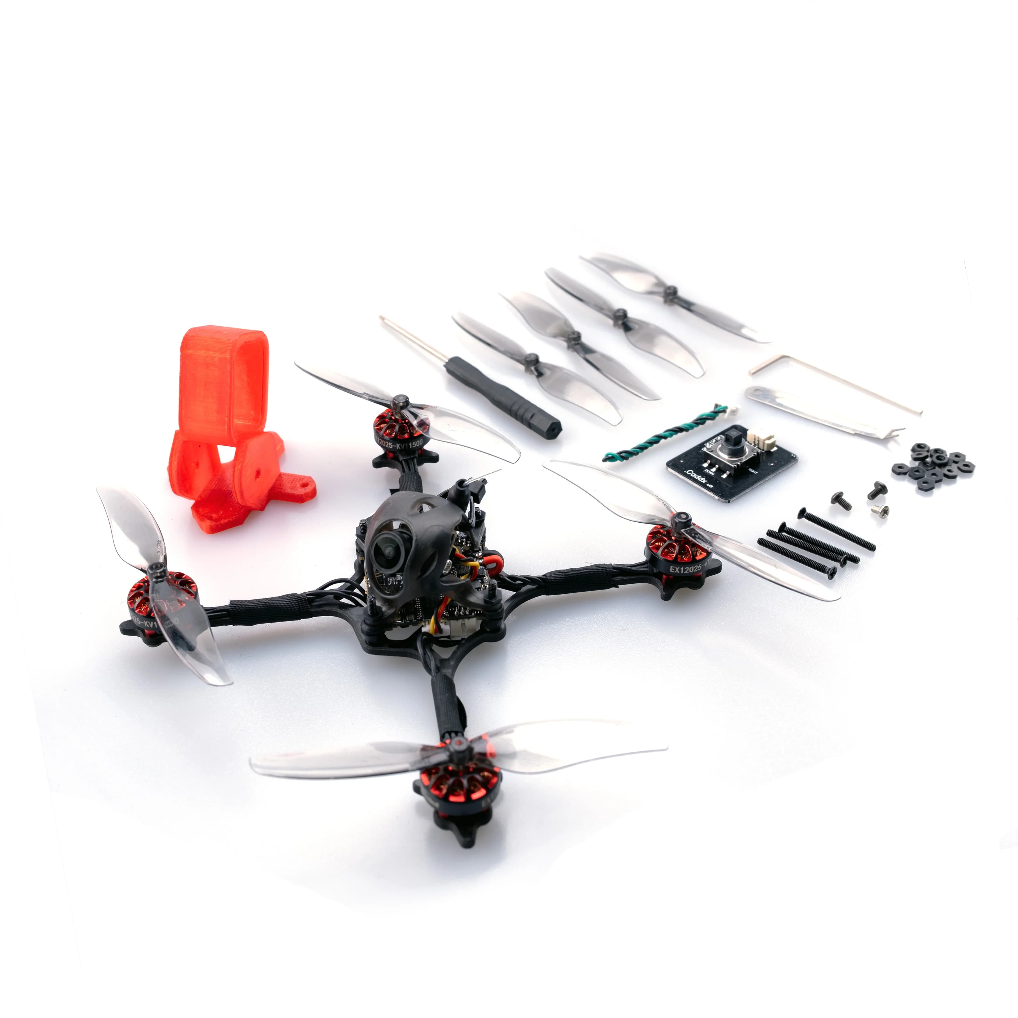 HappyModel Crux3 1S ELRS 3inch Toothpick Built-in F4 FC SPI ELRS Caddx Ant EX1202.5 Motor FPV RC Racing Toothpick Drone Insta360 2
