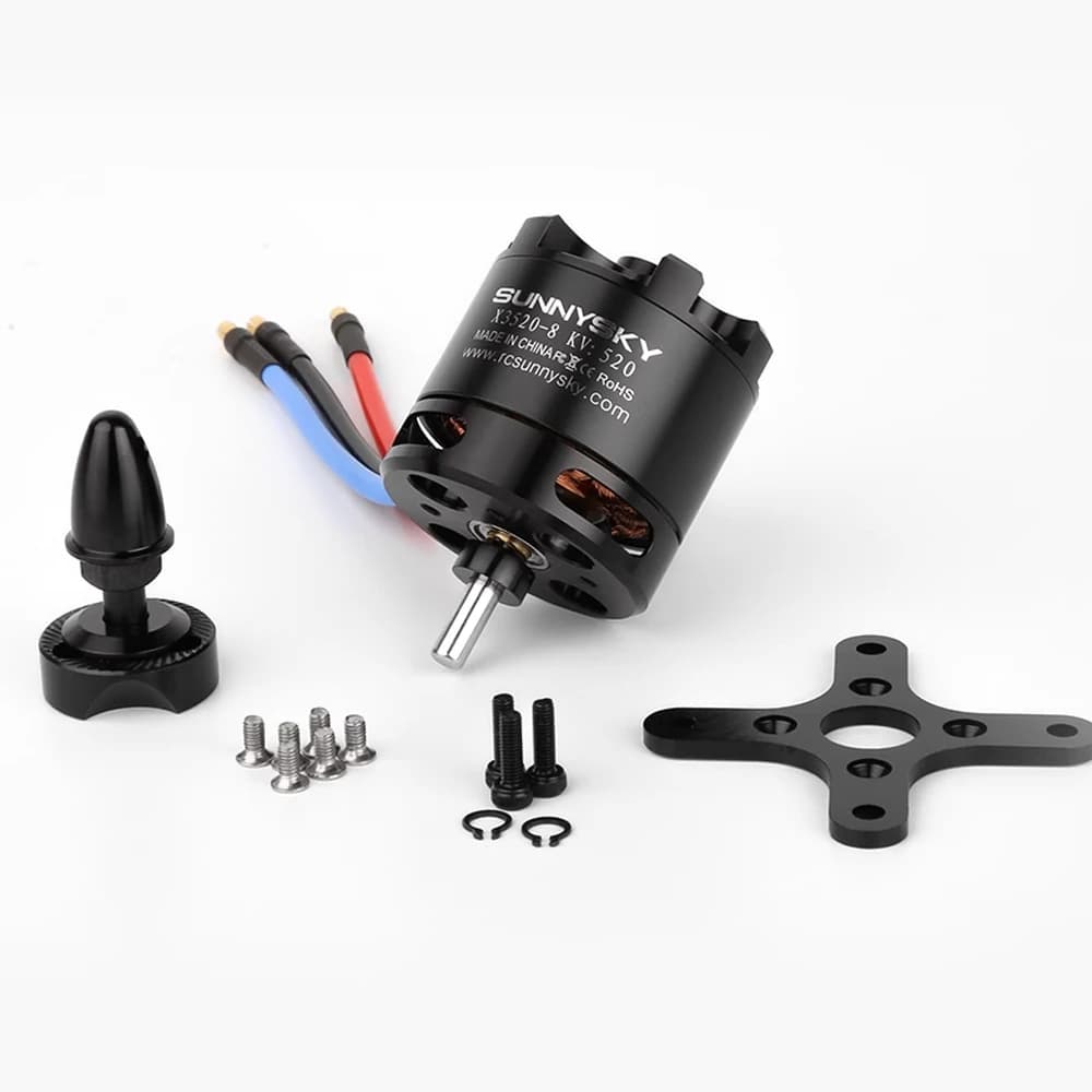 Sunnysky X3520 II  KV520/KV720/KV880 6S Brushless Motor For RC Models FPV Quadcopter drones 5