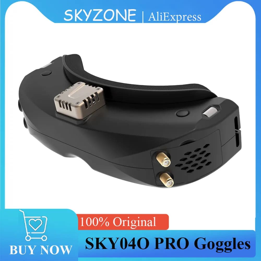 SKYZONE SKY04O PRO Goggles 1280x720 OLED 5.8Ghz 48CH 720P 60FPS Steadyview DVR Head Tracker for RC Car FPV Drone Airplane plane