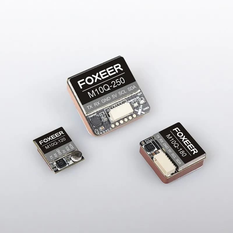 Foxeer M10Q-250 / M10Q-180 / M10Q-120 M10 Dual Protocol GPS Module Built-in QMC5883 Ceramic Antenna for FPV Long Range Drone 2