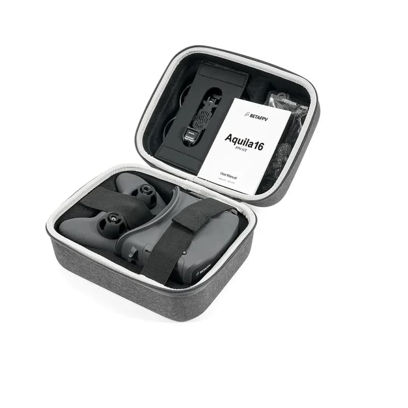 BETAFPV Aquila16 FPV Kit Quadcopter ELRS 2.4G Analog VTX VR03 FPV Goggles 6