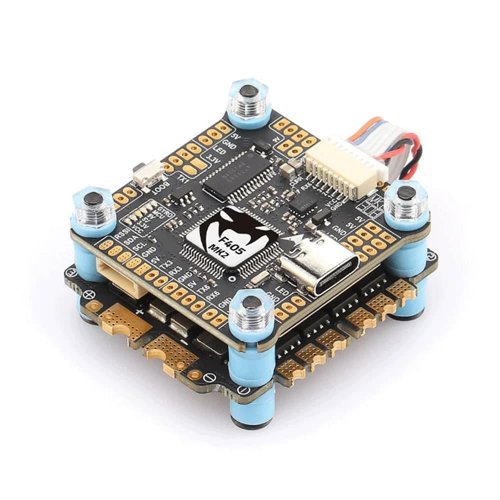 DIATONE MAMBA F405 MK2 V2 (ICM42688P) Flight Controller W/ F55 BLS F65 BLS 4in1 ESC Dshot 300/600 3-6S for RC FPV Racing Drone 6