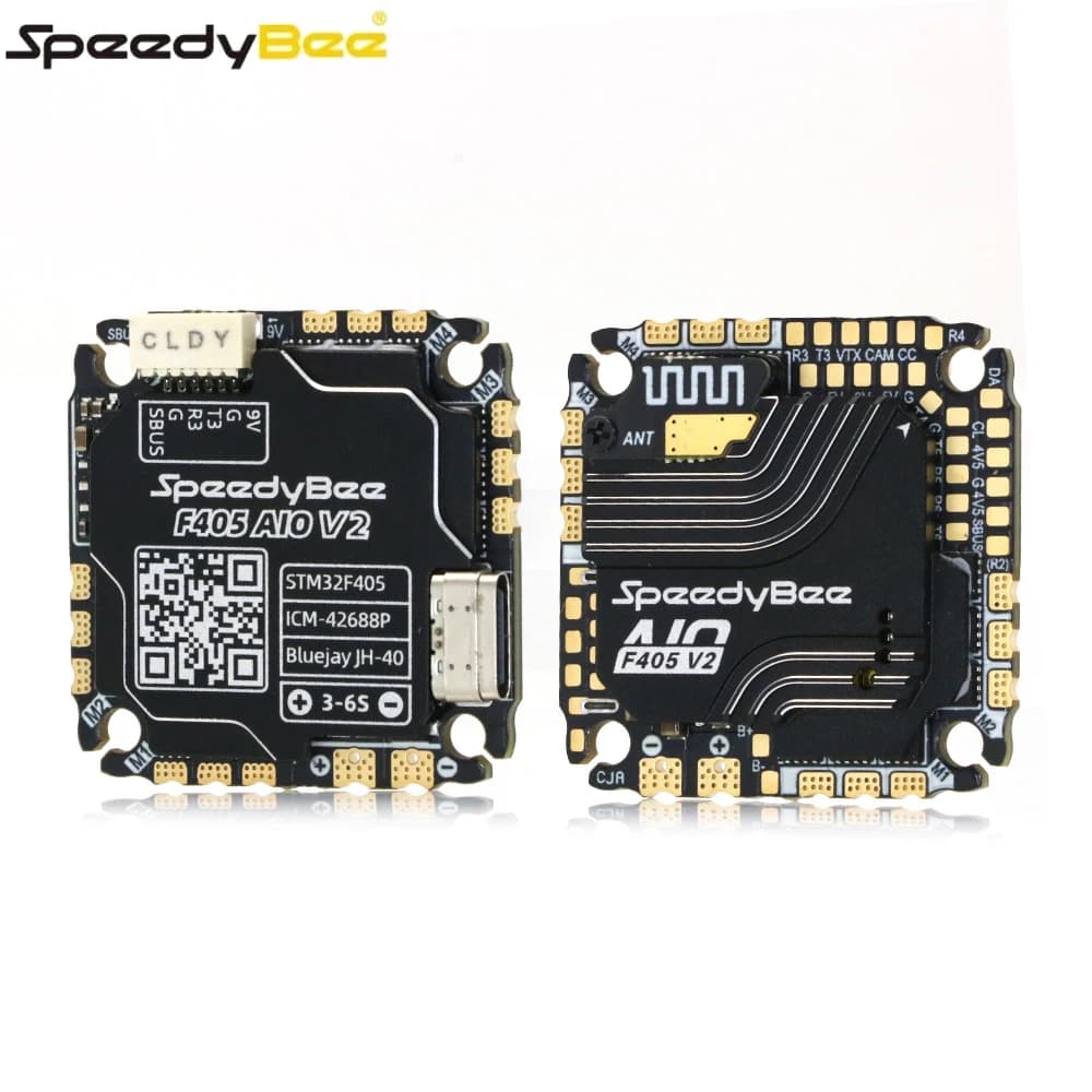 Speedybee F405 SpeedybeeF405 AIO V2 35A/40A 3-6S 5V/9V 1.5A BEC Betaflight Stack 3