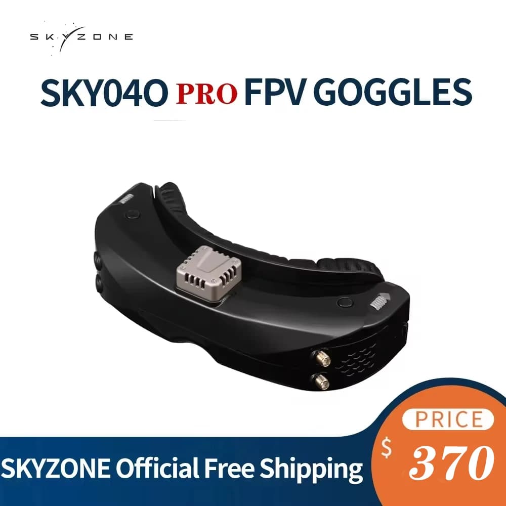 SKYZONE FPV Goggles SKY04O PRO Steadyview Receiver OLED 5.8Ghz 48CH DVR HD Racing Headset Head Tracker for RC plane Model Drone