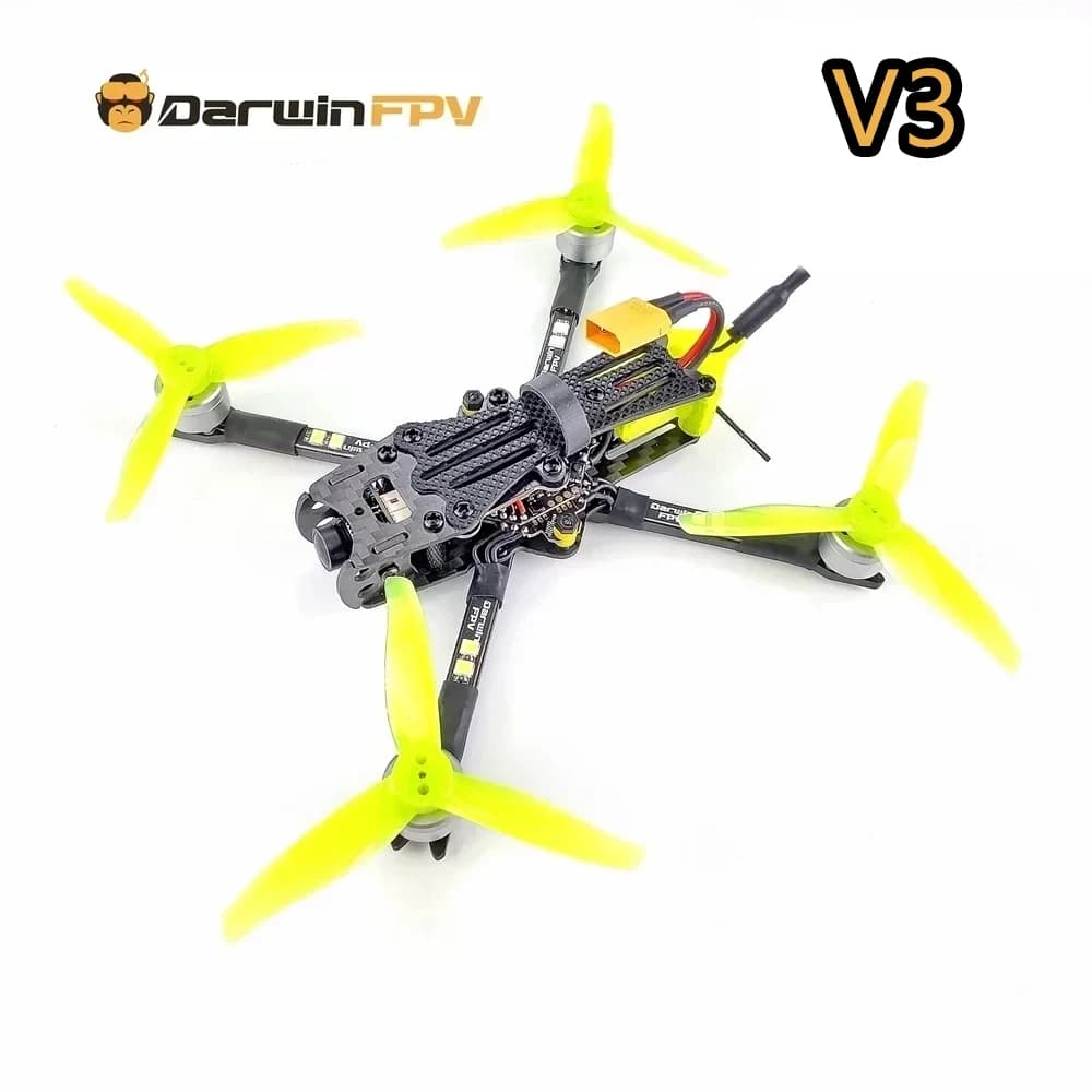 DarwinFPV Baby Ape Pro V3 3 Inch FPV Drone Quadcopters 142mm with Brushless Motor Caddx F4 AIO Flight Controller VTX Propeller 2