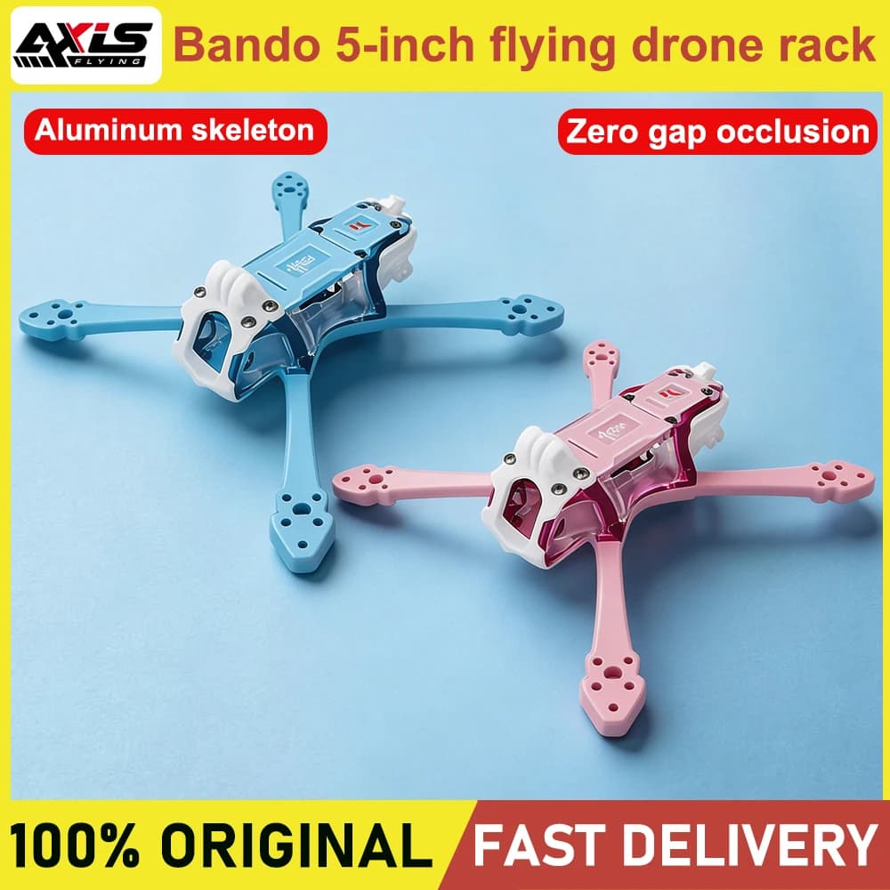 Axisflying BANDO 5 FPV Frame True X Freestyle 230mm Wheelbase 7mm Thick Arms Durable Lightweight Racing Drone Frame Parts 2