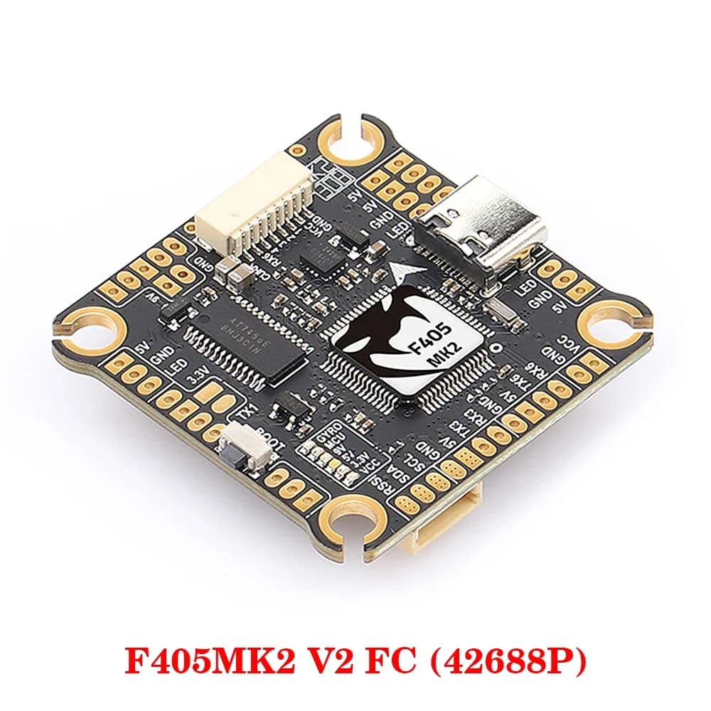 DIATONE MAMBA F405 MK2 V2 (ICM42688P) Flight Controller W/ F55 BLS F65 BLS 4in1 ESC Dshot 300/600 3-6S for RC FPV Racing Drone 3