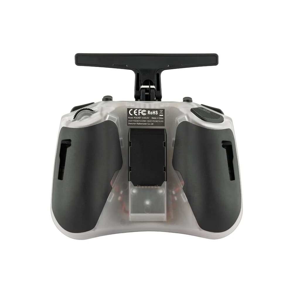 Radiomaster Pocket Hall Gimbal Transmitter M2 Remote Control ELRS CC2500 Lightweight Built In LED Light Foldable Antenna 5