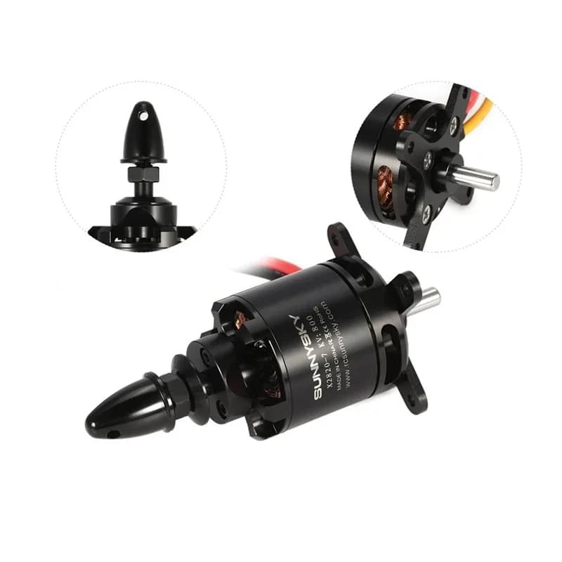 SUNNYSKY X2820 Series External Rotor Brushless Motor 800KV 920KV 1100KV 3~5S Lipo 5mm Shaft RC Fixed-wing Aircraft 2