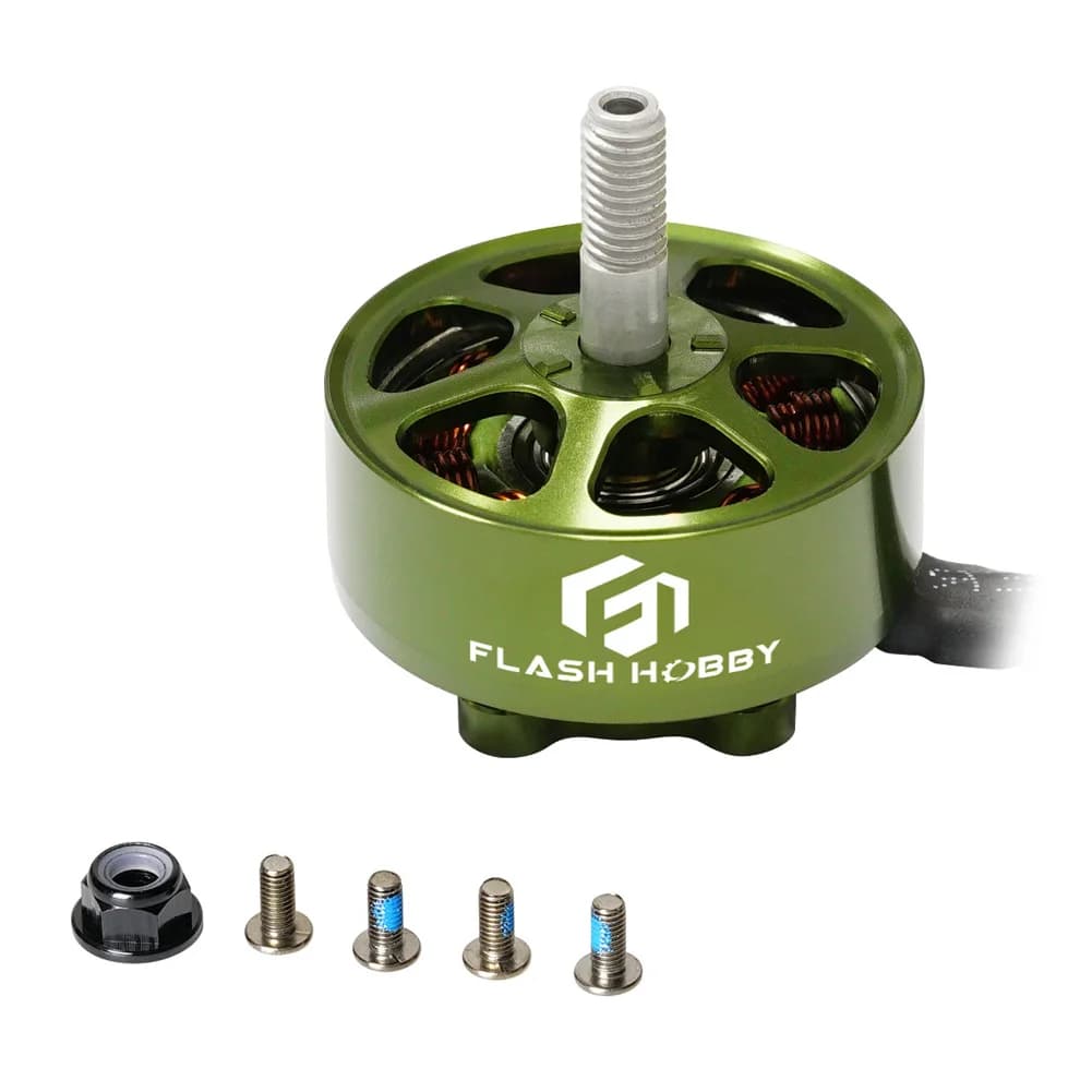 4pcs FLASHHOBBY Mars M2807 Brushless Motor 1300KV 3-6S LiPo for FPV Freestyle 7inch Long Range Drones DIY Parts 4