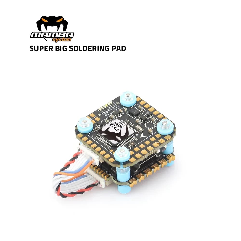 DIATONE MAMBA MK4 F722 MINI OSD Flight Controller W/ BLHeli_32 F40_128K ESC Dshot300/600/1200 3-6S for FPV Racing Drone 4