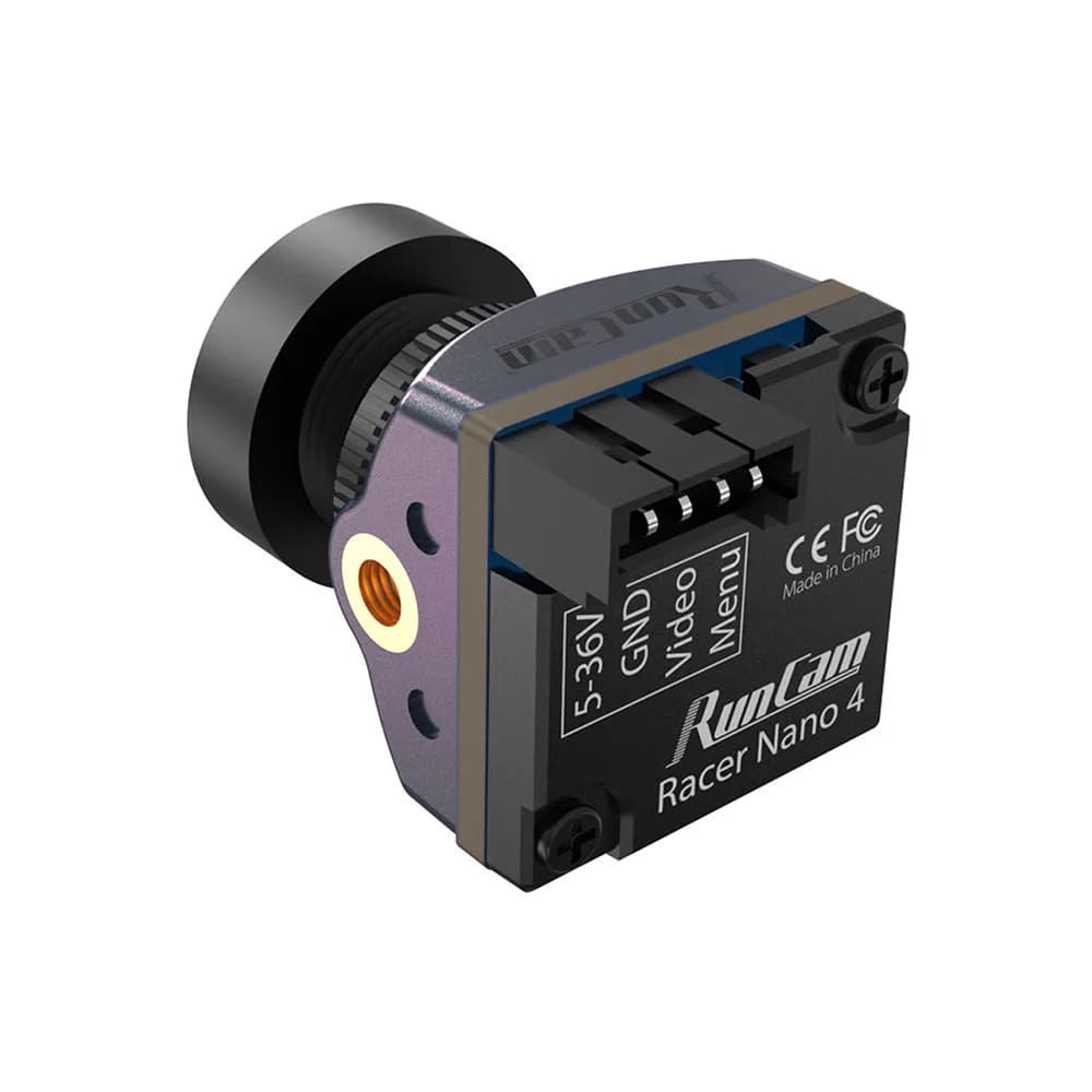 RunCam Racer Nano 4 1200TVL Super WDR CMOS Sensor Waterproof LED Lighting Track Mode FPV Camera NTSC/PAL for RC Freestyle Drone 6
