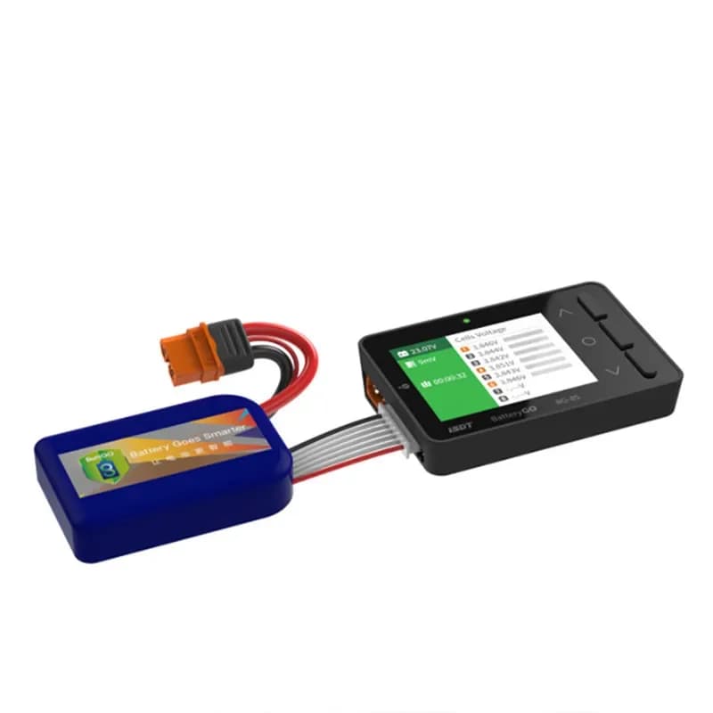 ISDT BattGo BG-8S Smart Battery Checker Balancer Receiver Signal Tester Quick Charge Function 4
