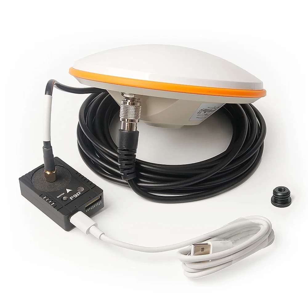 Holybro H-RTK F9P GNSS Series IST8310 Compass Rover/ Rover 2nd GPS/ Helical/ Base for RC FPV Drone 5