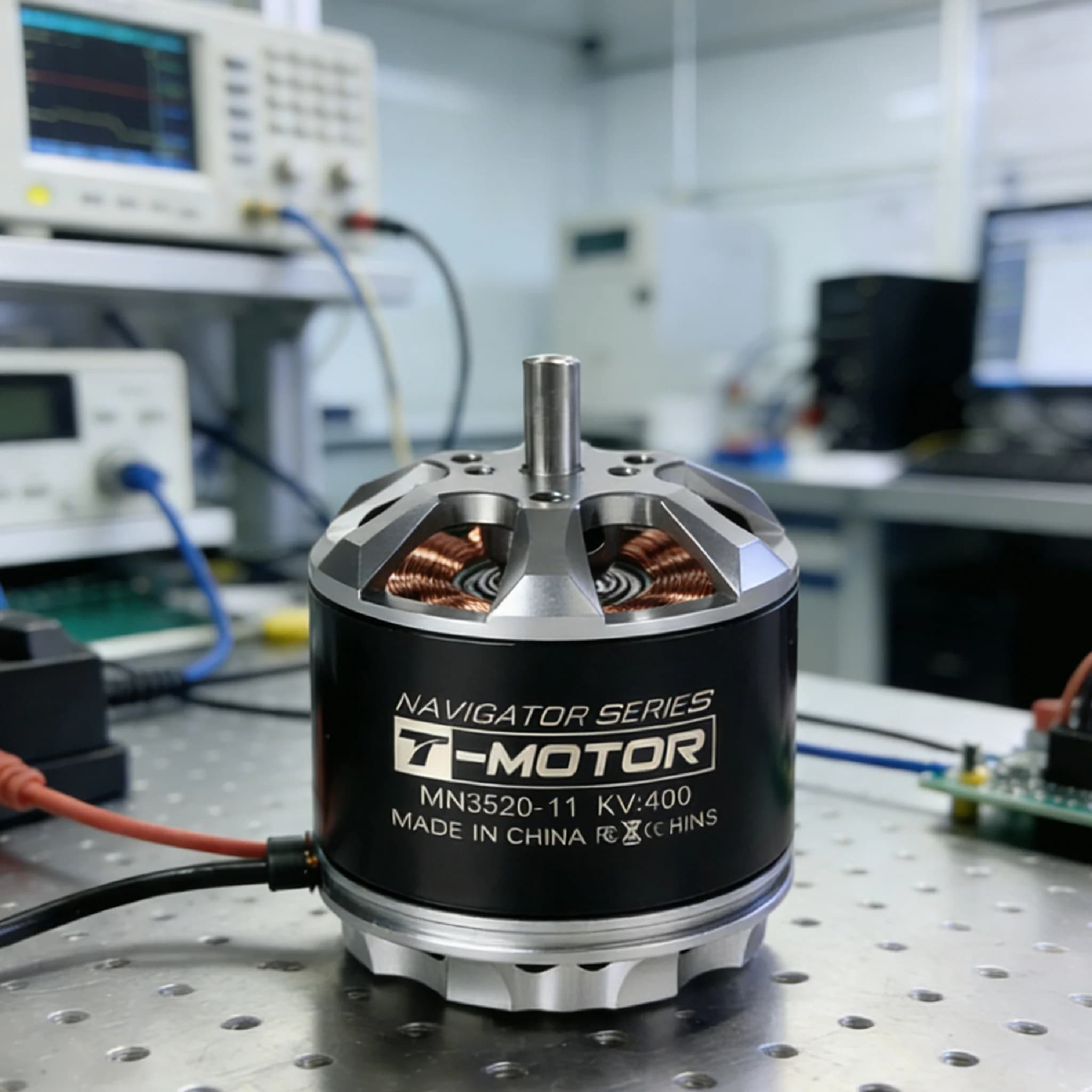 T-MOTOR MN3520 KV400 Brushless Motor 4-8S LiPo 1140W Max Power 38A Max Current High Quality for RC Drone Multicopter UAV 5