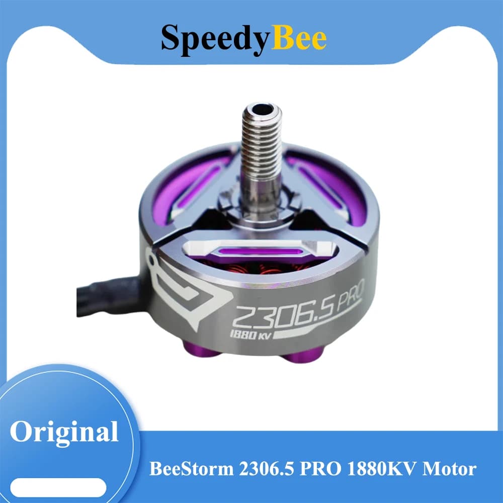 SpeedyBee BeeStorm 2306.5 PRO 1880KV Motor For Mario5 5 Inch FPV Drone - 4S 6S Brushless RC Quadcopter Racing Freestyle M