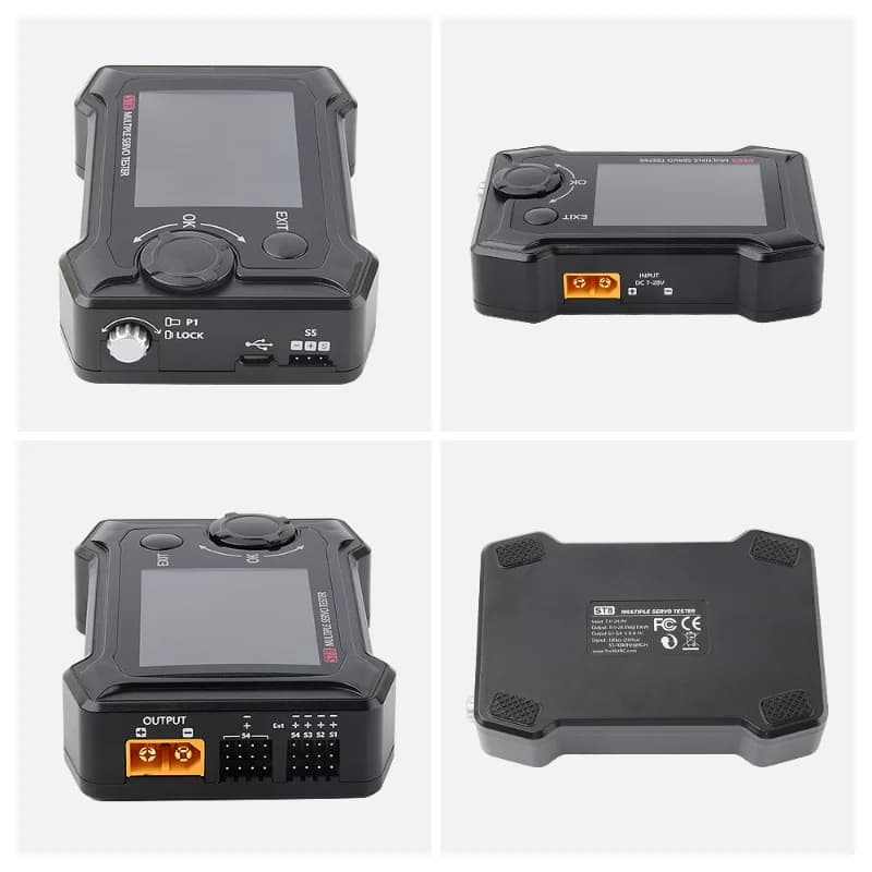 ToolkitRC ST8 8-Channel Servo Tester PWM, PPM, SBUS 4 Independent Interface Signal Test For RC Servo 4