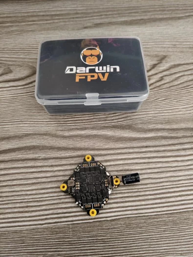 DARWINFPV F411 AIO ELRS Flight Controller Whoop Blheli_S Betaflight F4 15A OSD BEC BL_S 1-3S 4In1 ESC for RC Drone FPV Racing